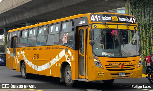 E.T. 41 S.A. 27 na cidade de Santiago de Surco, Lima, Lima Metropolitana, Peru, por Felipe Lazo. Número da foto: #13273717.