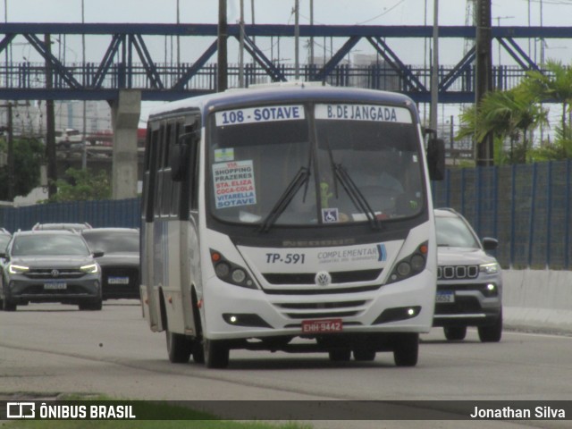 Transporte Complementar de Jaboatão dos Guararapes TP-591 na cidade de Jaboatão dos Guararapes, Pernambuco, Brasil, por Jonathan Silva. Número da foto: #13272966.