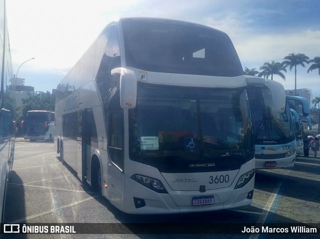 Transportadora Turística Natal 3600 na cidade de Aparecida, São Paulo, Brasil, por João Marcos William. Número da foto: #13272522.