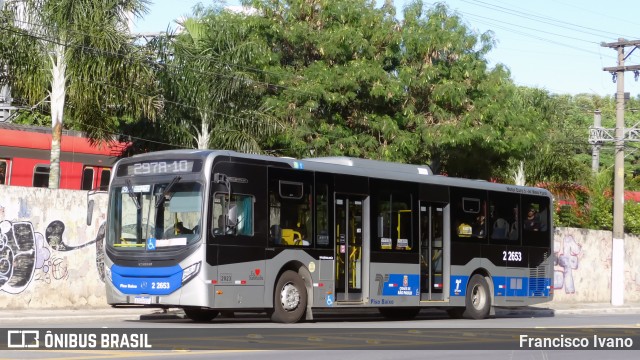 Sambaíba Transportes Urbanos 2 2653 na cidade de São Paulo, São Paulo, Brasil, por Francisco Ivano. Número da foto: #13274031.