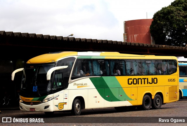 Empresa Gontijo de Transportes 19515 na cidade de Vitória da Conquista, Bahia, Brasil, por Rava Ogawa. Número da foto: #13272707.