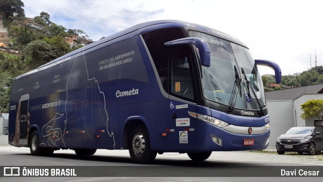 Viação Cometa 17215 na cidade de Santos, São Paulo, Brasil, por Davi Cesar. Número da foto: #13273782.