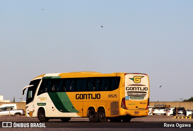 Empresa Gontijo de Transportes 18525 na cidade de Vitória da Conquista, Bahia, Brasil, por Rava Ogawa. Número da foto: #13272703.