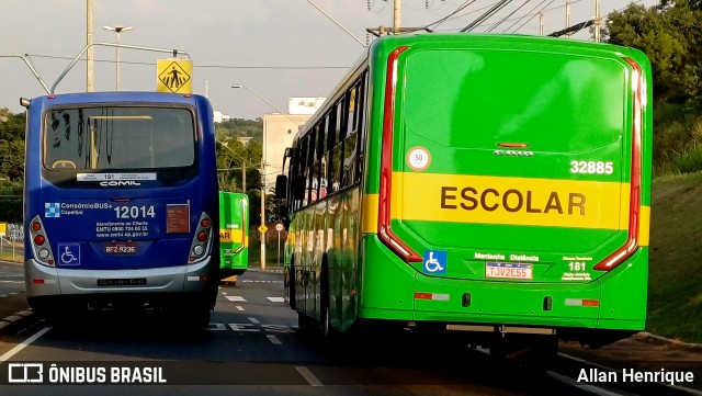 Transportes Capellini 32885 na cidade de Paulínia, São Paulo, Brasil, por Allan Henrique. Número da foto: #13271970.