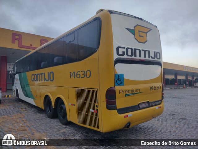 Empresa Gontijo de Transportes 14630 na cidade de Jequié, Bahia, Brasil, por Espedito de Brito Gomes. Número da foto: #13272048.
