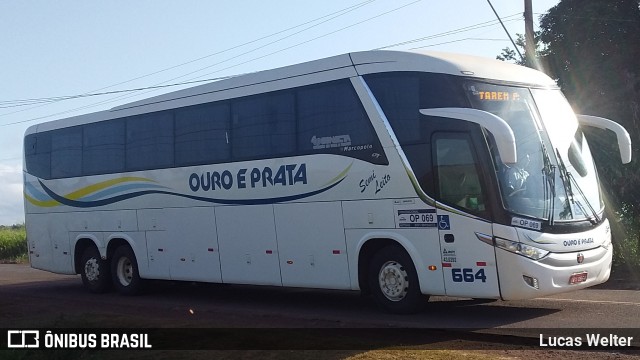 Viação Ouro e Prata 664 na cidade de Santarém, Pará, Brasil, por Lucas Welter. Número da foto: #13273431.
