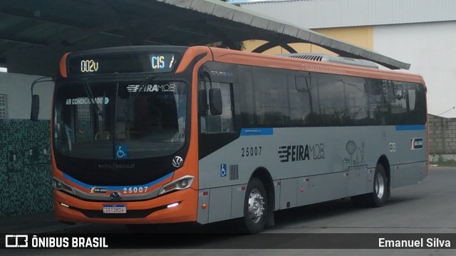 Auto Ônibus São João 25007 na cidade de Feira de Santana, Bahia, Brasil, por Emanuel Silva. Número da foto: #13271912.