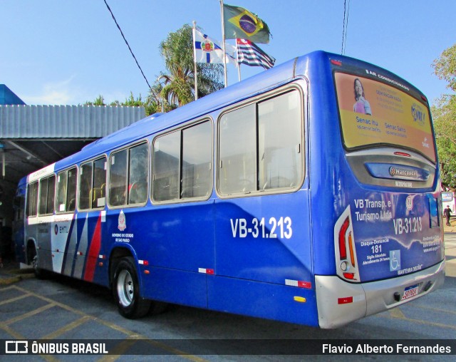 VB Transportes e Turismo VB-31.213 na cidade de Itu, São Paulo, Brasil, por Flavio Alberto Fernandes. Número da foto: #13273123.