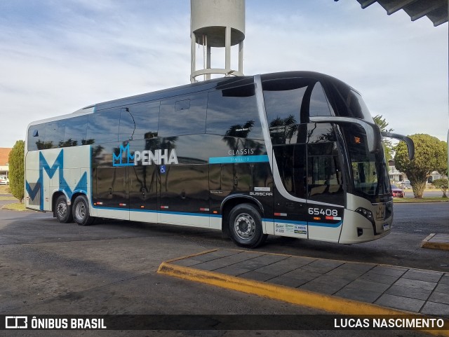 Empresa de Ônibus Nossa Senhora da Penha 65408 na cidade de Lages, Santa Catarina, Brasil, por LUCAS NASCIMENTO. Número da foto: #13271572.