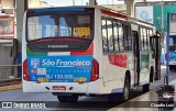 Expresso São Francisco RJ 130.035 na cidade de Nilópolis, Rio de Janeiro, Brasil, por Claudio Luiz. Número da foto: #:id.