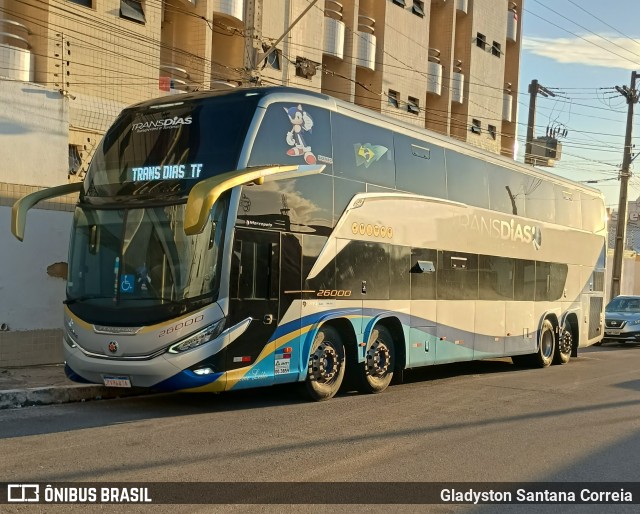 TransDias Transportes e Turismo 26000 na cidade de Aracaju, Sergipe, Brasil, por Gladyston Santana Correia. Número da foto: #13276263.