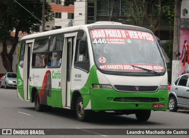Transurb AE-005 na cidade de Belém, Pará, Brasil, por Leandro Machado de Castro. Número da foto: #13275896.