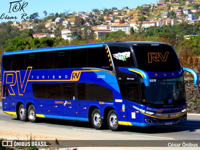 RV Turismo 22000 na cidade de Belo Horizonte, Minas Gerais, Brasil, por César Ônibus. Número da foto: #13275647.