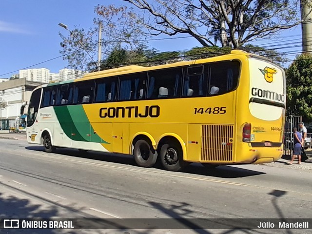 Empresa Gontijo de Transportes 14485 na cidade de Belo Horizonte, Minas Gerais, Brasil, por Júlio  Mandelli. Número da foto: #13276436.