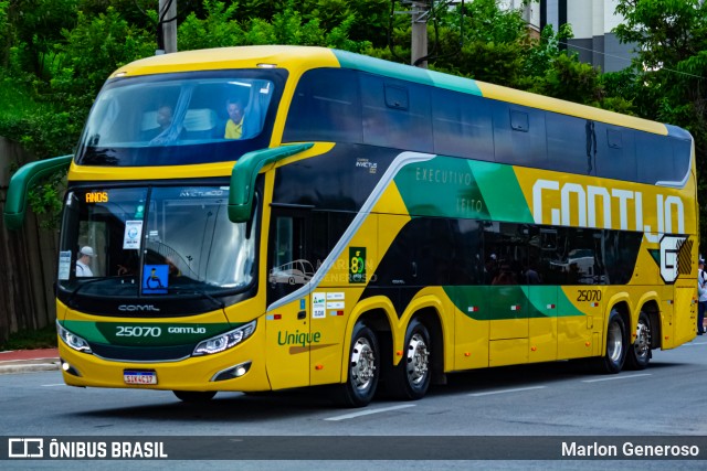 Empresa Gontijo de Transportes 25070 na cidade de Barueri, São Paulo, Brasil, por Marlon Generoso. Número da foto: #13276165.