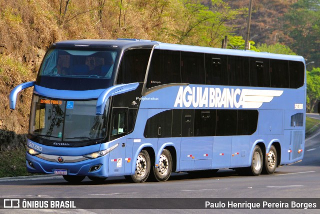 Viação Águia Branca 50380 na cidade de Piraí, Rio de Janeiro, Brasil, por Paulo Henrique Pereira Borges. Número da foto: #13275628.