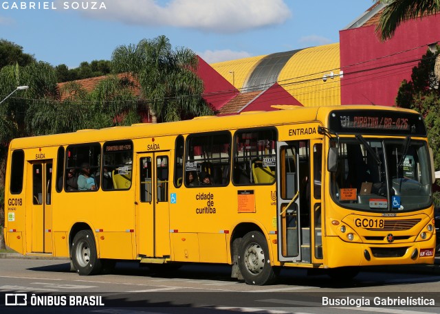 Viação Cidade Sorriso >> Viação Sorriso de Curitiba GC018 na cidade de Curitiba, Paraná, Brasil, por Busologia Gabrielística. Número da foto: #13275021.