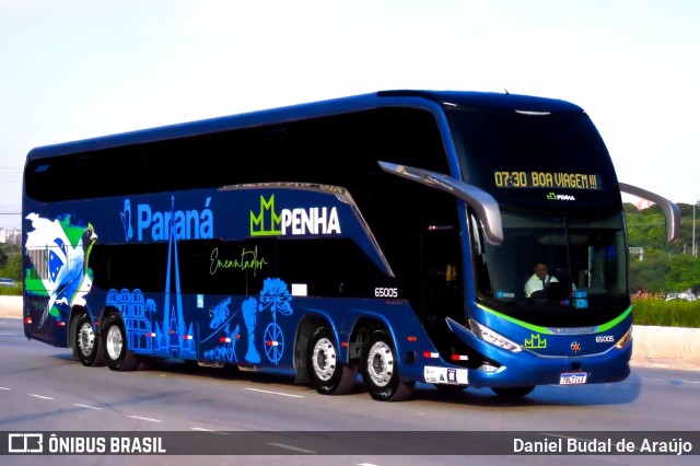 Empresa de Ônibus Nossa Senhora da Penha 65005 na cidade de São Paulo, São Paulo, Brasil, por Daniel Budal de Araújo. Número da foto: #13274643.