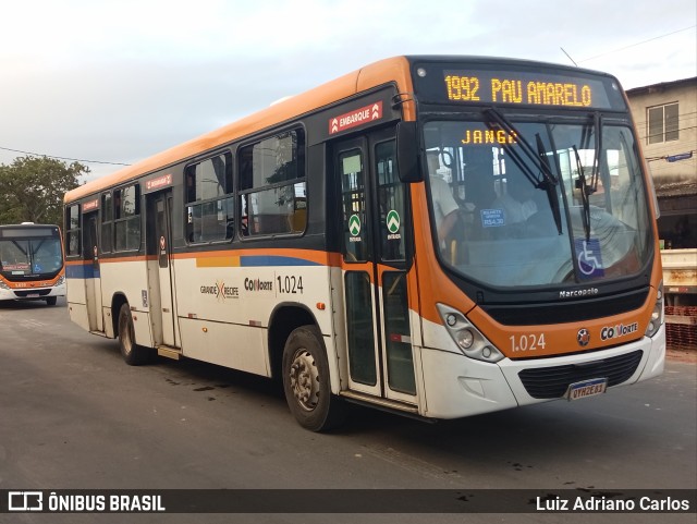 Cidade Alta Transportes 1.024 na cidade de Paulista, Pernambuco, Brasil, por Luiz Adriano Carlos. Número da foto: #13276322.