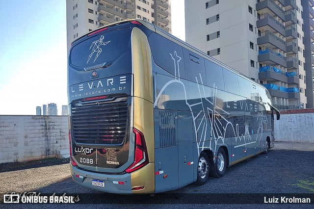 Levare Transportes 2088 na cidade de Uberlândia, Minas Gerais, Brasil, por Luiz Krolman. Número da foto: #13275891.