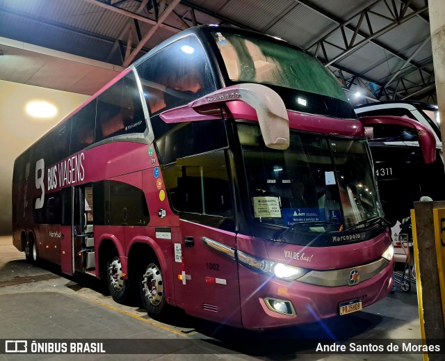 Bus Transportes 1002 na cidade de Curitiba, Paraná, Brasil, por Andre Santos de Moraes. Número da foto: #13274639.