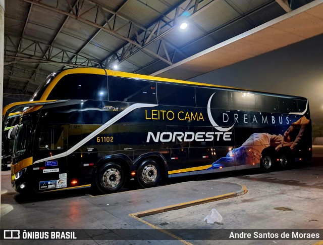 Expresso Nordeste 61102 na cidade de Curitiba, Paraná, Brasil, por Andre Santos de Moraes. Número da foto: #13274638.