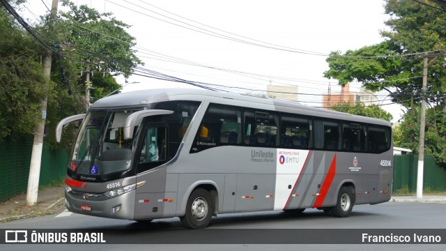 Empresa de Ônibus Pássaro Marron 45.514 na cidade de São Paulo, São Paulo, Brasil, por Francisco Ivano. Número da foto: #13275937.
