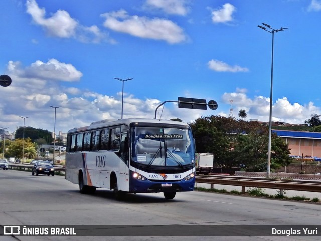 VMG - Viação Minas Gerais 1001 na cidade de Contagem, Minas Gerais, Brasil, por Douglas Yuri. Número da foto: #13276043.