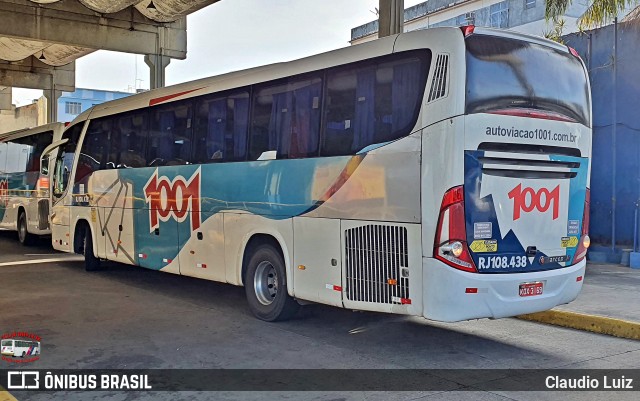 Auto Viação 1001 RJ 108.438 na cidade de Nilópolis, Rio de Janeiro, Brasil, por Claudio Luiz. Número da foto: #13275253.
