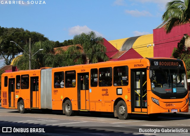 Viação Cidade Sorriso >> Viação Sorriso de Curitiba GI611 na cidade de Curitiba, Paraná, Brasil, por Busologia Gabrielística. Número da foto: #13274995.