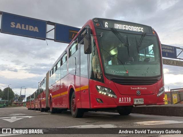 SI-18 S.A.S. A1118 na cidade de Bogotá, Colômbia, por Andres David Tamayo Galindo. Número da foto: #13276460.