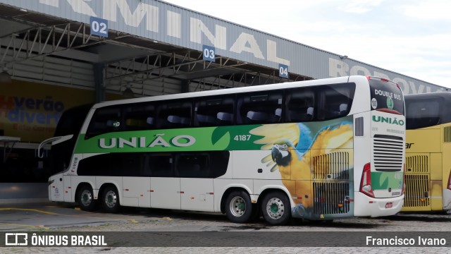 Empresa União de Transportes 4187 na cidade de Balneário Camboriú, Santa Catarina, Brasil, por Francisco Ivano. Número da foto: #13276390.