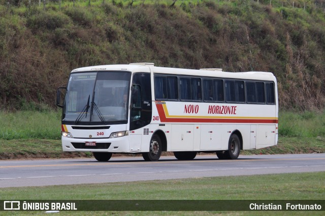 Viação Novo Horizonte 240 na cidade de Muriaé, Minas Gerais, Brasil, por Christian  Fortunato. Número da foto: #13274425.