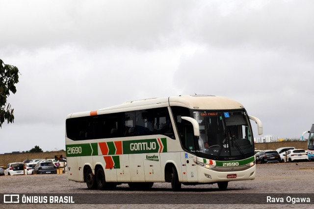 Empresa Gontijo de Transportes 21690 na cidade de Vitória da Conquista, Bahia, Brasil, por Rava Ogawa. Número da foto: #13275141.