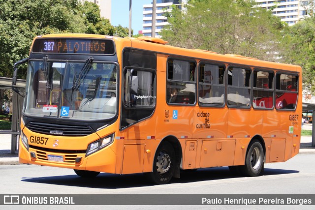 Viação Cidade Sorriso >> Viação Sorriso de Curitiba GI857 na cidade de Curitiba, Paraná, Brasil, por Paulo Henrique Pereira Borges. Número da foto: #13276224.