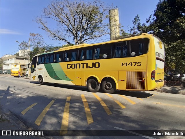 Empresa Gontijo de Transportes 14475 na cidade de Belo Horizonte, Minas Gerais, Brasil, por Júlio  Mandelli. Número da foto: #13276463.