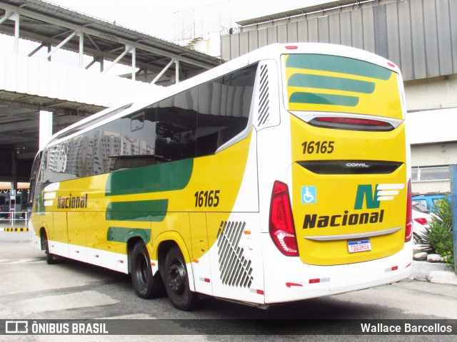 Viação Nacional 16165 na cidade de Rio de Janeiro, Rio de Janeiro, Brasil, por Wallace Barcellos. Número da foto: #13274796.