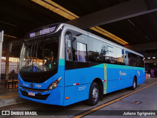 Rápido Sumaré - Piracicaba 17309 na cidade de Piracicaba, São Paulo, Brasil, por Juliano Sgrigneiro. Número da foto: #13274288.