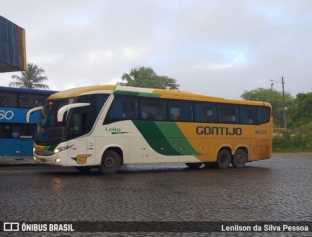 Empresa Gontijo de Transportes 16515 na cidade de Caruaru, Pernambuco, Brasil, por Lenilson da Silva Pessoa. Número da foto: #13274817.