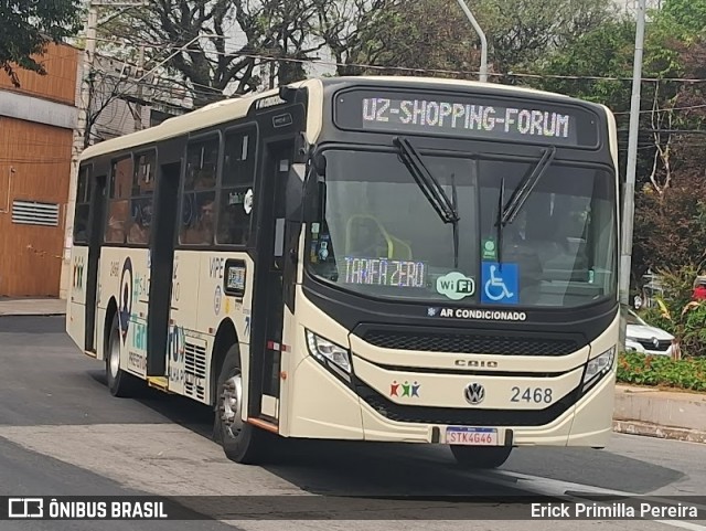VIPE - Viação Padre Eustáquio 2468 na cidade de São Caetano do Sul, São Paulo, Brasil, por Erick Primilla Pereira. Número da foto: #13275325.