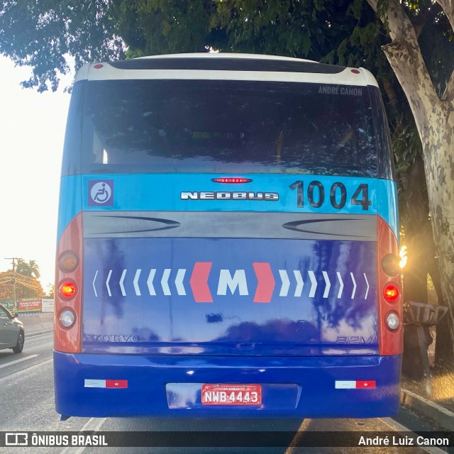 Metrobus 1004 na cidade de Goiânia, Goiás, Brasil, por André Luiz Canon. Número da foto: #13274951.