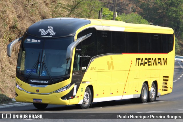 Viação Nova Itapemirim 60216 na cidade de Piraí, Rio de Janeiro, Brasil, por Paulo Henrique Pereira Borges. Número da foto: #13275669.
