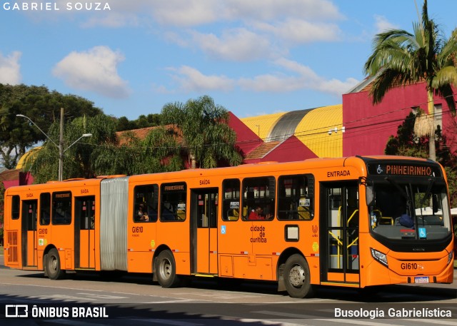 Viação Cidade Sorriso >> Viação Sorriso de Curitiba GI610 na cidade de Curitiba, Paraná, Brasil, por Busologia Gabrielística. Número da foto: #13275026.