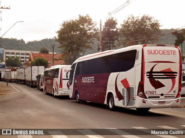 Sudoeste Transportes 67601 na cidade de Francisco Beltrão, Paraná, Brasil, por Marcelo Castro. Número da foto: #13276024.