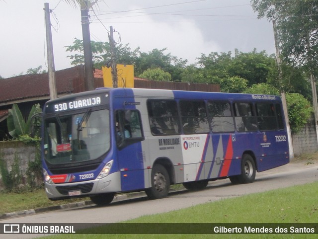 BR Mobilidade Baixada Santista 722032 na cidade de Bertioga, São Paulo, Brasil, por Gilberto Mendes dos Santos. Número da foto: #13274308.
