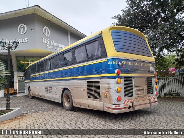 Serra Sul Turismo 6364 na cidade de Itá, Santa Catarina, Brasil, por Alexsandro Bállico. Número da foto: #13275982.