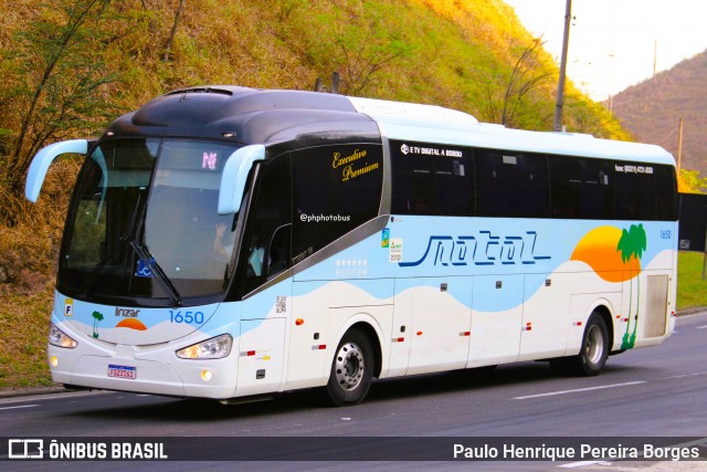 Transportadora Turística Natal 1650 na cidade de Piraí, Rio de Janeiro, Brasil, por Paulo Henrique Pereira Borges. Número da foto: #13275661.