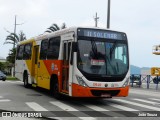 Viação Piracicabana Praia Grande 3910 na cidade de Praia Grande, São Paulo, Brasil, por João Souza. Número da foto: #13274330.