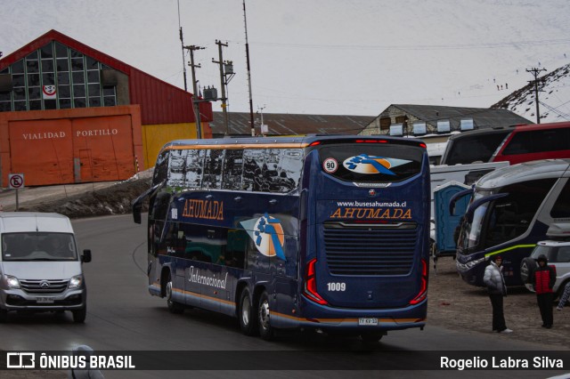 Buses Ahumada 1009 na cidade de Los Andes, Los Andes, Valparaíso, Chile, por Rogelio Labra Silva. Número da foto: #13278016.