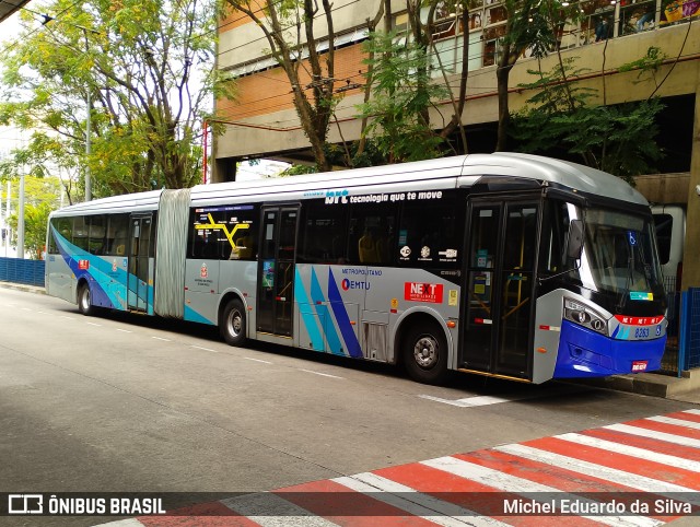 Next Mobilidade - ABC Sistema de Transporte 8263 na cidade de Diadema, São Paulo, Brasil, por Michel Eduardo da Silva. Número da foto: #13277856.